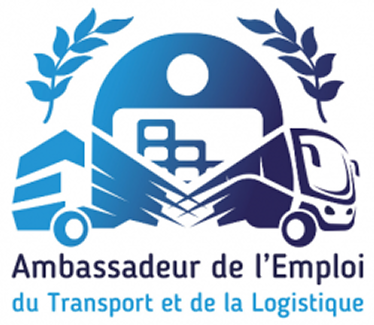 Logo ambassadeur de l'emploi du transport et de la logistique