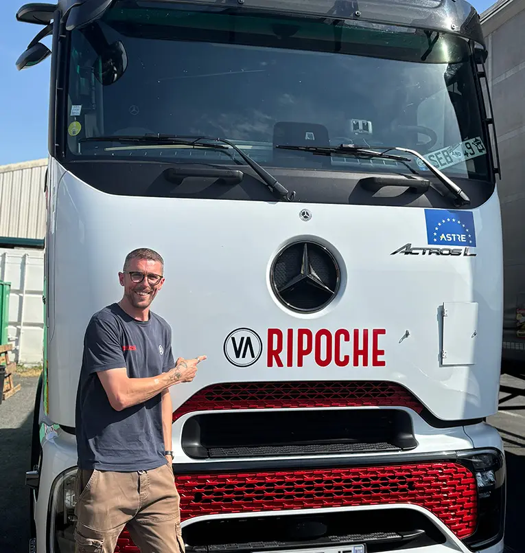 sebastien conducteur routier national